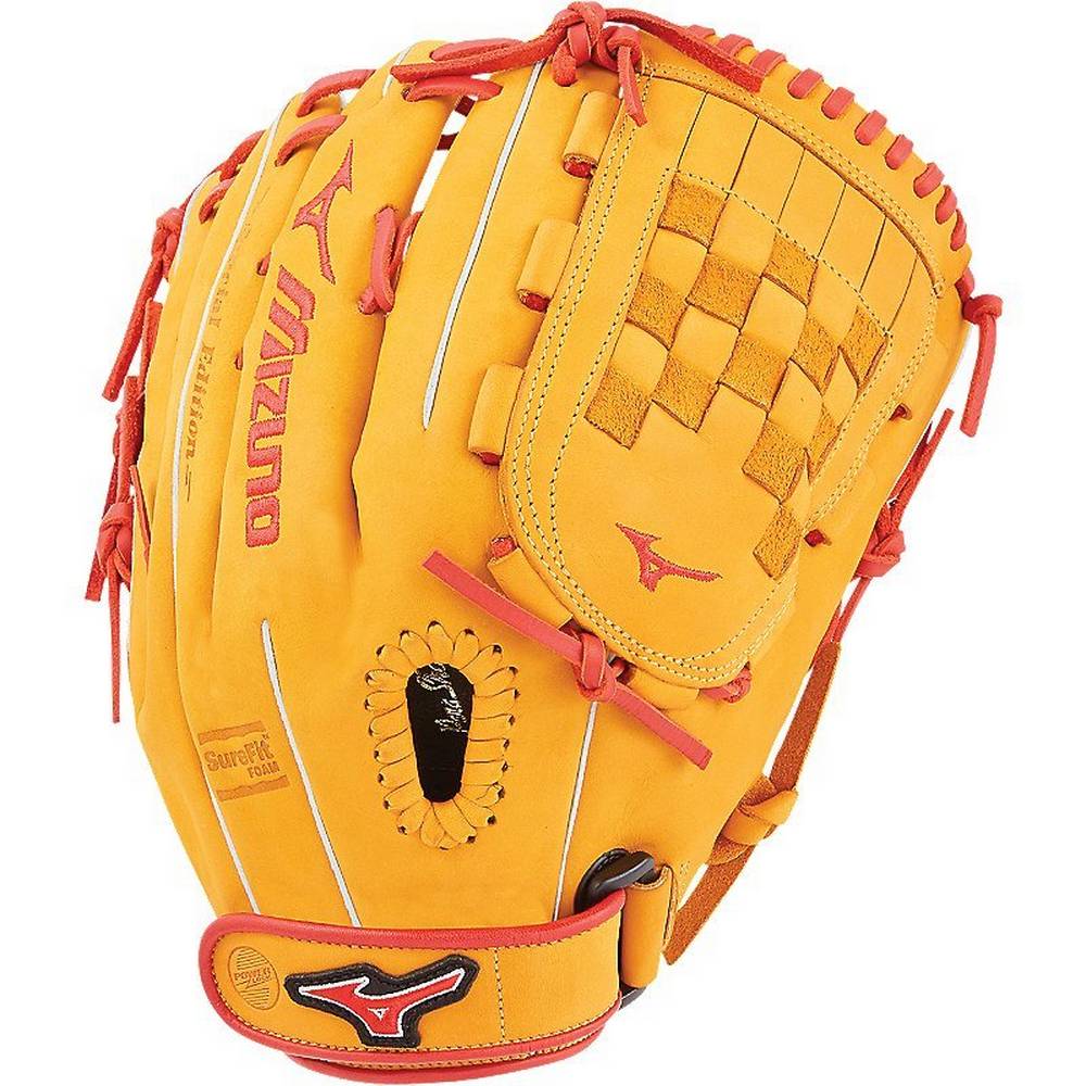 Mizuno Women's MVP Prime SE Fastpitch Softball Glove 13" Royal/Red (312520-LTG)